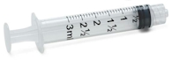 BD Plastipak 3ml Luer-Lock spuit met precisie indeling. Per 5 stuks
