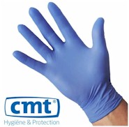 CMT Nitril "Soft" Handschoenen Violetblauw Doos 100 stuks 