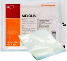 Melolin absorberend wondkompres 10x10cm Per 10 stuks