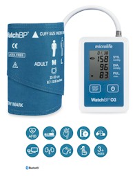 24 uurs bloeddrukmeter Microlife BPO3 2G met AFIB