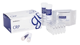 QuikRead Go kit CRP capillairen testen 