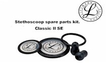 Littmann Stethoscoop spare parts kit, Classic II SE Grijs