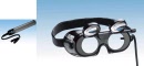 Nystagmusbril type Frenzel scharnierende glazen met batterij (502/504)