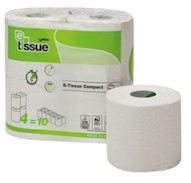 E-Tissue Toiletpapier 2-Laags  400vel  15x4 Rol 
