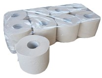 Toiletpapier 48 rol recycled naturel 400 vel per rol. 2 laags 